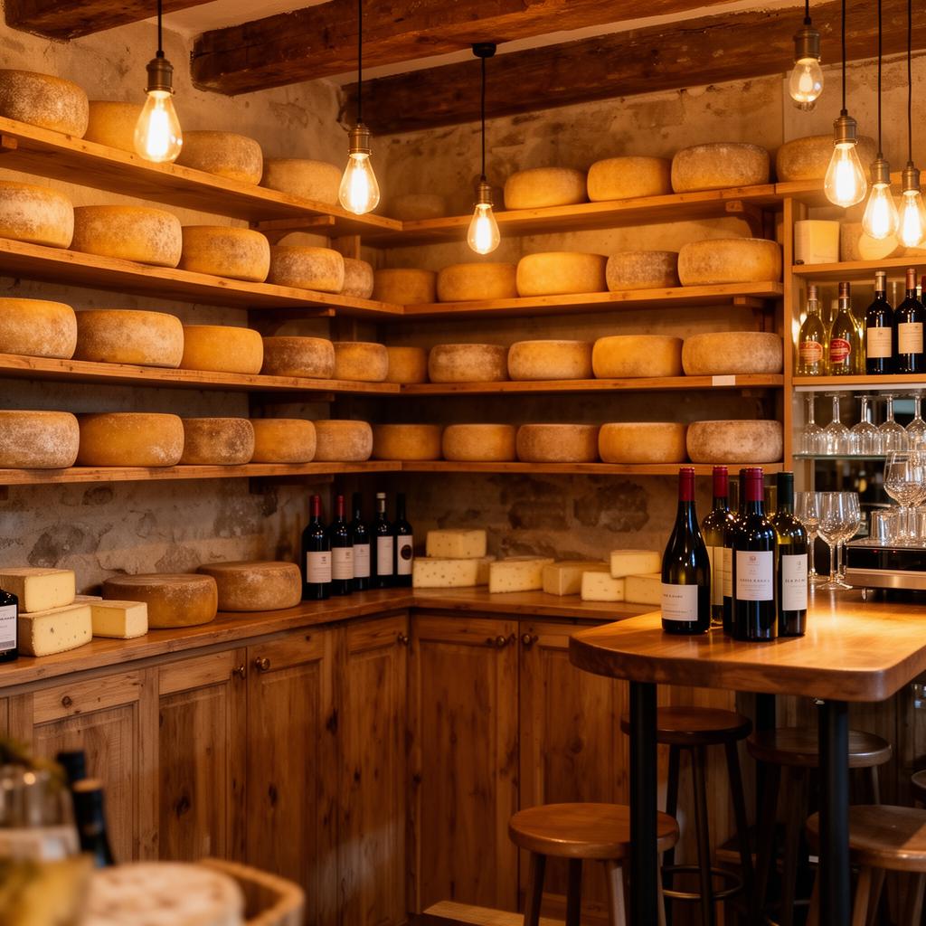 Inside the Uncut Cheese shop